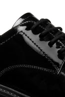 Geox Kadın Siyah Iridea Rugan Deri Oxford Ayakkabı | Derimod Geox Kadın Siyah Iridea Rugan Deri Oxford Ayakkabı | Derimod