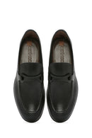 Erkek Siyah Deri Klasik Loafer | Derimod Erkek Siyah Deri Klasik Loafer | Derimod