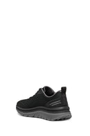 Geox Men's Black U Spherica Active X Lace-Up Sneakers | Derimod Geox Men's Black U Spherica Active X Lace-Up Sneakers | Derimod