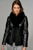 Amalfi Kadın Deri Ceket | Derimod Amalfi Kadın Deri Ceket | Derimod