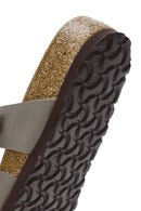 Birkenstock Kadın Vizon Mayari Bf Parmak Arası Nubuk Terlik | Derimod Birkenstock Kadın Vizon Mayari Bf Parmak Arası Nubuk Terlik | Derimod