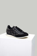 Women's Sports Shoes with Staple Detail | Derimod Women's Sports Shoes with Staple Detail | Derimod