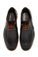 Derimod Black Erkek Siyah Bağcıklı Deri Casual Ayakkabı | Derimod Derimod Black Erkek Siyah Bağcıklı Deri Casual Ayakkabı | Derimod