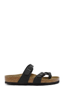 Birkenstock Kadın Siyah Mayari Bf Parmak Arası Terlik | Derimod Birkenstock Kadın Siyah Mayari Bf Parmak Arası Terlik | Derimod