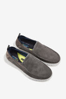 Skechers Erkek Gri Proven Sneaker | Derimod Skechers Erkek Gri Proven Sneaker | Derimod