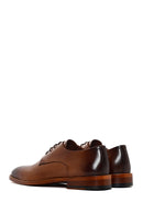 Men's Tan Laced Leather Classic Shoes | Derimod Men's Tan Laced Leather Classic Shoes | Derimod