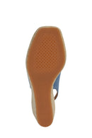 Geox Kadın Mavi Panarea Dolgu Topuklu Süet Deri Espadril | Derimod Geox Kadın Mavi Panarea Dolgu Topuklu Süet Deri Espadril | Derimod