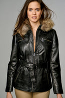 Juliette Kadın Deri Ceket | Derimod Juliette Kadın Deri Ceket | Derimod