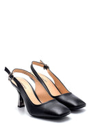 Kadın Deri Aksesuar Detaylı Stiletto | Derimod Kadın Deri Aksesuar Detaylı Stiletto | Derimod