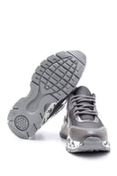 Kadın Yüksek Tabanlı Desenli Sneaker | Derimod Kadın Yüksek Tabanlı Desenli Sneaker | Derimod