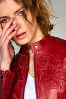 Diana-2 Kadın Deri Ceket | Derimod Diana-2 Kadın Deri Ceket | Derimod