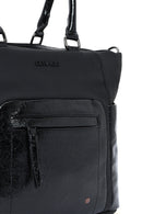 Kadın Siyah Uzun Askılı Kol Çantası | Derimod Kadın Siyah Uzun Askılı Kol Çantası | Derimod