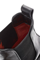 Women's Black Leather Chelsea Boots | Derimod Women's Black Leather Chelsea Boots | Derimod