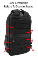 D-Pack Unisex Black Fabric Backpack | Derimod D-Pack Unisex Black Fabric Backpack | Derimod