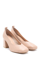 Women's Leather Thick Heeled Shoes | Derimod Women's Leather Thick Heeled Shoes | Derimod