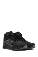 Derimod Dry Men's Black Lace-Up Thick-Soled Outdoor Boot | Derimod Derimod Dry Men's Black Lace-Up Thick-Soled Outdoor Boot | Derimod