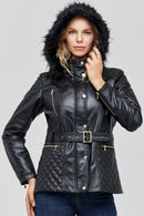 Kimberly Kadın Deri Ceket | Derimod Kimberly Kadın Deri Ceket | Derimod