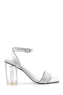 Women's Transparent Heeled Sandals | Derimod Women's Transparent Heeled Sandals | Derimod