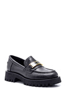 Women's Leather Casual Buckle Loafer | Derimod Women's Leather Casual Buckle Loafer | Derimod
