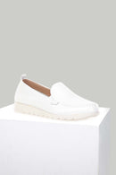 Gri Kadın Deri Ayakkabı | Derimod Gri Kadın Deri Ayakkabı | Derimod