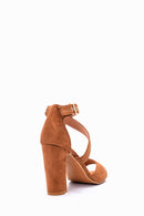Women's Suede Heeled Shoes | Derimod Women's Suede Heeled Shoes | Derimod