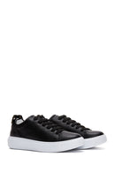 Kadın Deri Toka Detaylı Sneaker | Derimod Kadın Deri Toka Detaylı Sneaker | Derimod