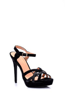 Women's Suede Heeled Shoes | Derimod Women's Suede Heeled Shoes | Derimod