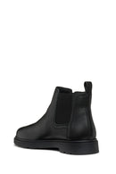 Geox Men's Black Spherica Ec1 Leather Chelsea Boots | Derimod Geox Men's Black Spherica Ec1 Leather Chelsea Boots | Derimod