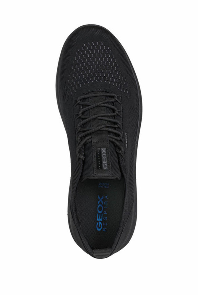 Geox Erkek Siyah Spherica Bağcıklı Sneaker_4