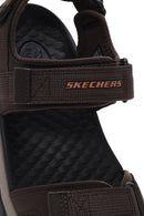 Skechers Men's Brown Tresmen - Ryer Fabric Sandals | Derimod Skechers Men's Brown Tresmen - Ryer Fabric Sandals | Derimod