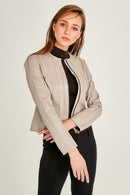 Lady Kadın Deri Ceket | Derimod Lady Kadın Deri Ceket | Derimod