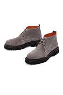 Men's Mink Suede Leather Casual Boots | Derimod Men's Mink Suede Leather Casual Boots | Derimod
