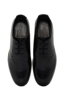 Derimod Black Men's Black Leather Classic Shoes | Derimod Derimod Black Men's Black Leather Classic Shoes | Derimod