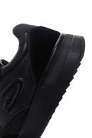 Alberto Guardiani Men's Black Winner Thick Soled Leather Sneaker | Derimod Alberto Guardiani Men's Black Winner Thick Soled Leather Sneaker | Derimod