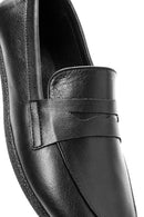 Women's Black Leather Classic Loafer | Derimod Women's Black Leather Classic Loafer | Derimod