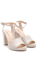 Women's Leather Thick Heeled Shoes | Derimod Women's Leather Thick Heeled Shoes | Derimod