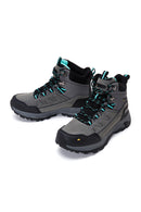 Caterpillar Women's Gray Leather Waterproof Outdoor Boots | Derimod Caterpillar Women's Gray Leather Waterproof Outdoor Boots | Derimod