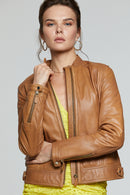 Aida Kadın Deri Ceket | Derimod Aida Kadın Deri Ceket | Derimod