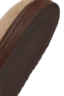 Male Beige Strappy Suede Slipper | Derimod Male Beige Strappy Suede Slipper | Derimod