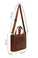 Men's Tan Laptop Bag | Derimod Men's Tan Laptop Bag | Derimod