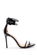 Women's Transparent Detailed Heeled Shoes | Derimod Women's Transparent Detailed Heeled Shoes | Derimod