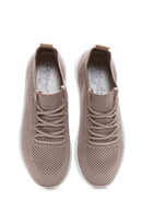 Kadın Pudra Kumaş Sneaker | Derimod Kadın Pudra Kumaş Sneaker | Derimod