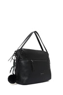Women's Black Long Strap Shoulder Bag | Derimod Women's Black Long Strap Shoulder Bag | Derimod