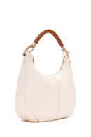 Women's Cream Long Strap Shoulder Bag | Derimod Women's Cream Long Strap Shoulder Bag | Derimod