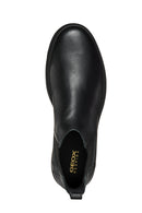 Geox Men's Black Spherica Ec1 Leather Chelsea Boots | Derimod Geox Men's Black Spherica Ec1 Leather Chelsea Boots | Derimod