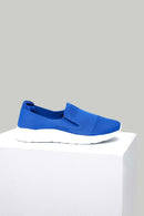 Saks Mavisi Kumaş Kadın Sneaker | Derimod Saks Mavisi Kumaş Kadın Sneaker | Derimod