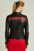 Rapsodi Kadın Deri Ceket | Derimod Rapsodi Kadın Deri Ceket | Derimod