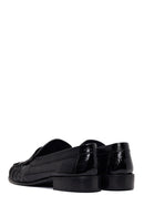 Kadın Siyah Deri Maskülen Loafer | Derimod Kadın Siyah Deri Maskülen Loafer | Derimod