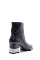 Women's Metal Heeled Leather Boots | Derimod Women's Metal Heeled Leather Boots | Derimod