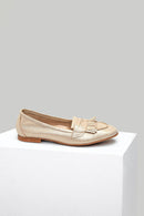 Sarı Kadın Deri Loafer | Derimod Sarı Kadın Deri Loafer | Derimod